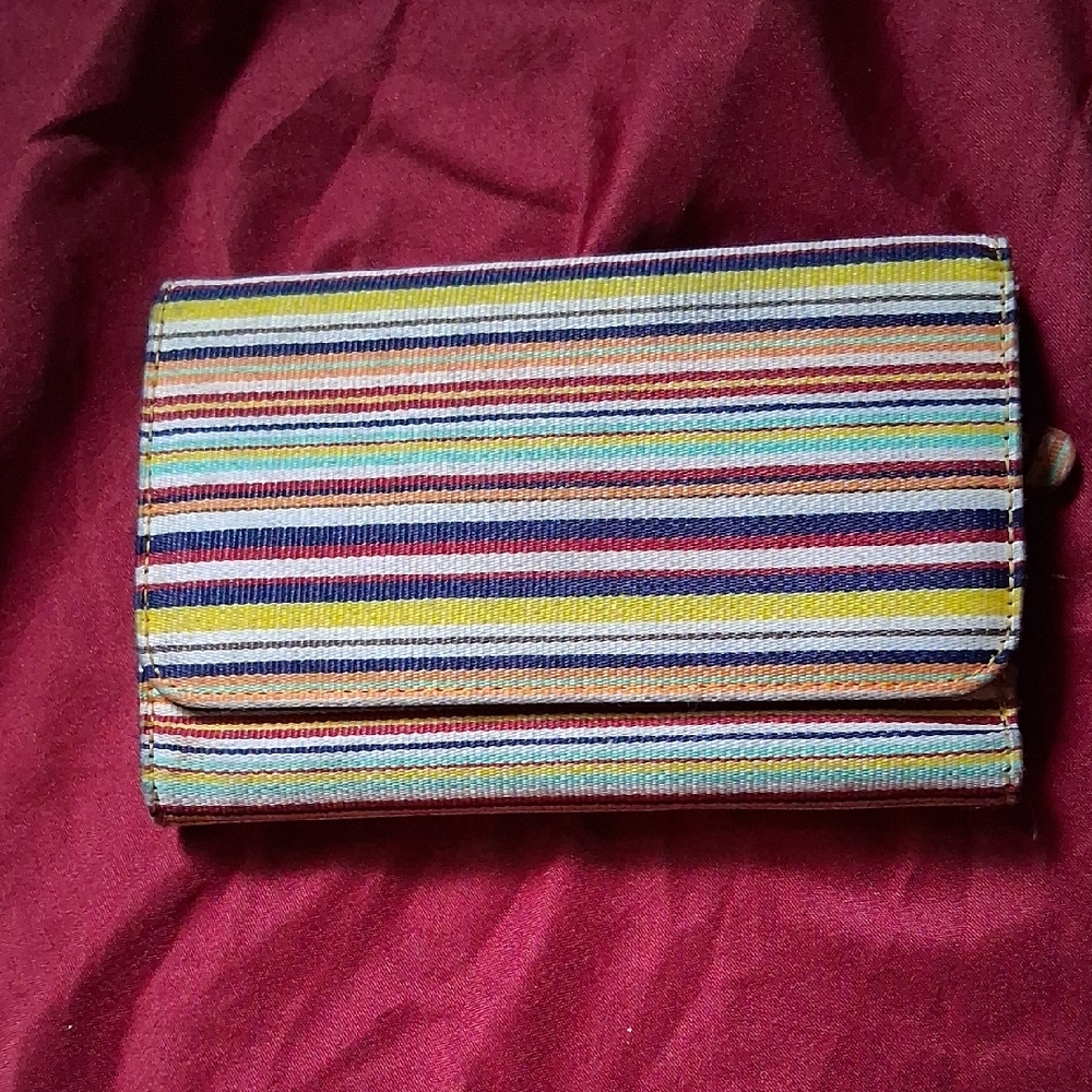 Colorful Striped Women's Wallet